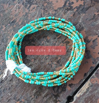 Binbin / Baya model Odo turquoise blue