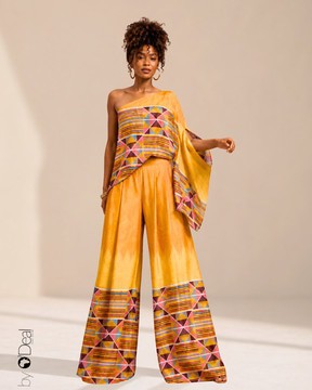 Magnifique Ensemble pantalon large et sa tunique assortie