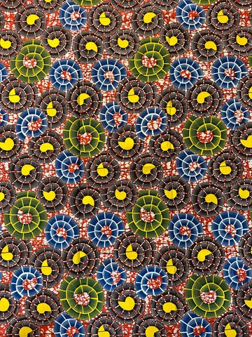 African wax fabric 💯 cotton