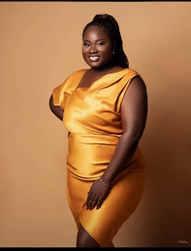 Robe africaine mi-longue pour femme