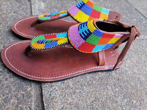 EN SOLDES! Sandales de gladiateur africain / sandales pour femmes / sandales bohèmes / sandales d'été / chaussures en cuir