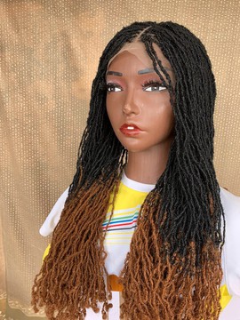 Ombre  Sisterlocs wig, Skinny dreadlocks