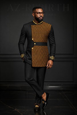 Ankara safari suit