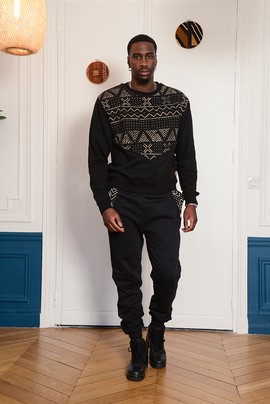 Bogolan jogging set black