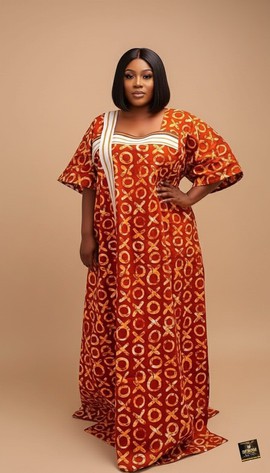 Le caftan géométrique traditionnel