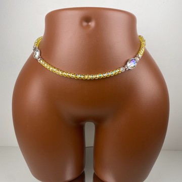 Perles africaines , bayas , bijoux de corps , bijoux de corps femme , bine bine