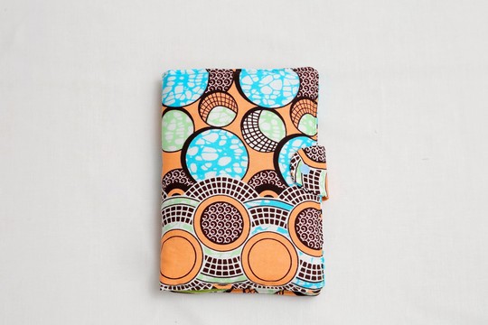 Health book cover Wax Pastel Handmade
