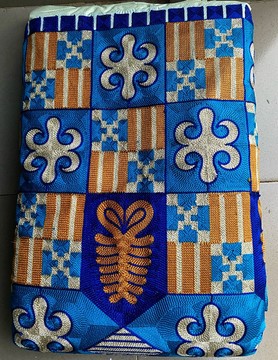 4 yards Authentic Woven Kente/ Obama Kente/ Meba wo Abokyere