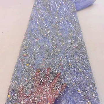 Beaded luxury lace   (5 yards )