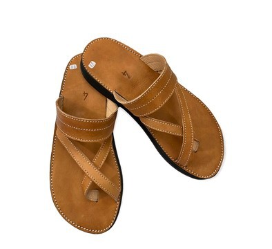 Handmade Real Leather Sandal - Natural Comfort and Artisanal Elegance