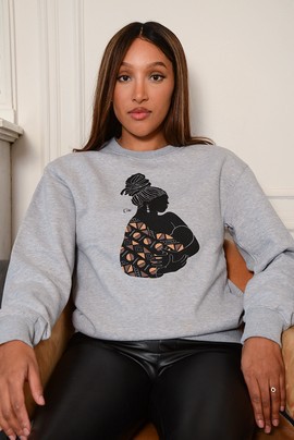 Bogolan "Araba" sweatshirt