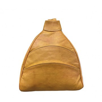 100% handmade high quality genuine leather backpack.