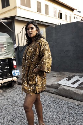 Sunday Living Bogolan Cloak