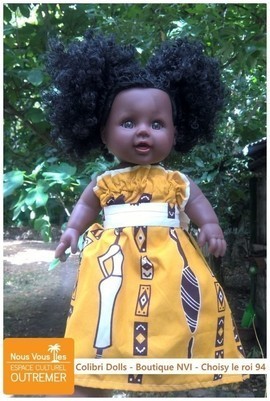 Poupée Emy Colibri Dolls - WAX MARRON