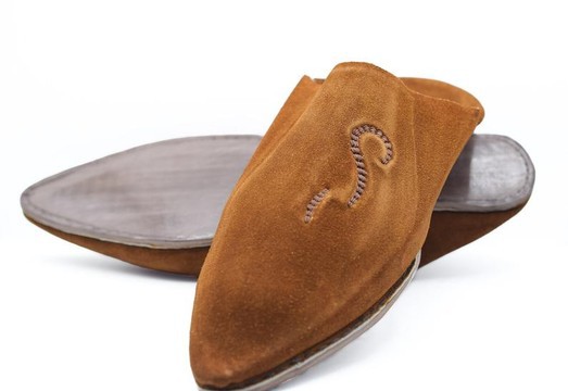 Genuine genuine leather slippers