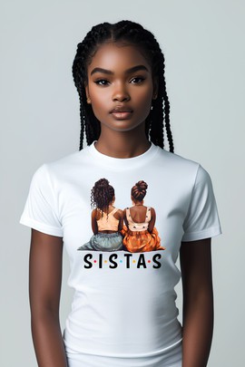 T-shirt - "2 Afro Sisters"