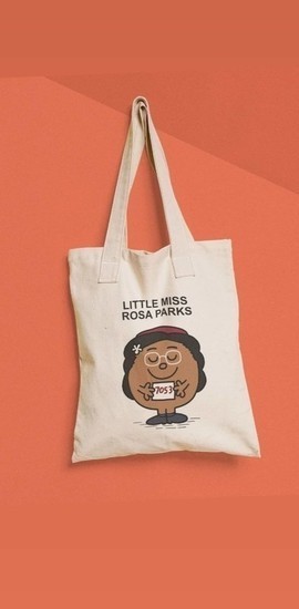 Little Miss Rosa Parks Tote Bag