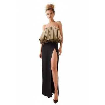 Safiyah Maxi Dress - Champaign