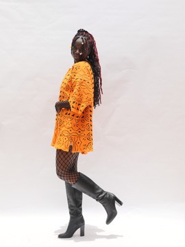 Crown Chakra Bogolan Cloak (Pre-Order)