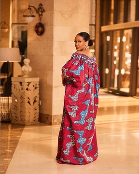 Bubu Gown, Ankara Gown, African plus Size Ankara Dress