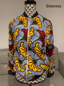 Wedding flower bomber jacket