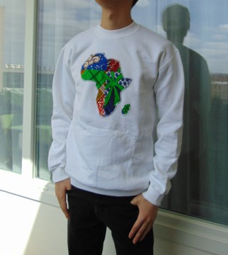 Sweat-shirt -  UNISEXE Wax taille S