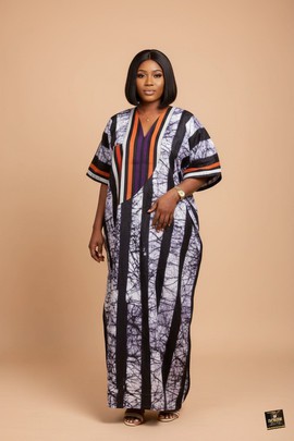 Batife Maxi Batik Kaftan
