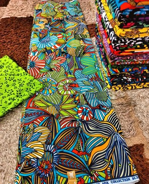 Ankara Wax Fabric 6 yards/African Fashion/ African fabric/ African dress