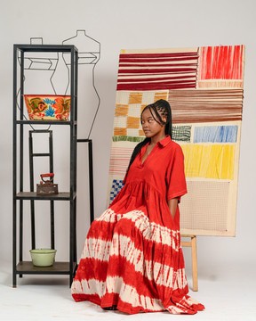 Robe paysanne