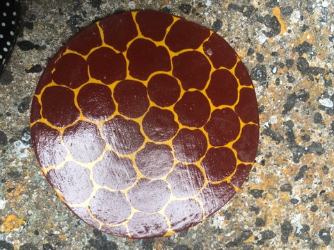Wooden artistic coasters/ wooden coaster set
