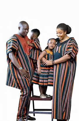 Ensemble familial rayé Regal Heritage
