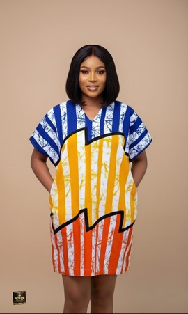 Robe droite Adire