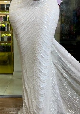 Échantillon de tissu en dentelle, 5 yards