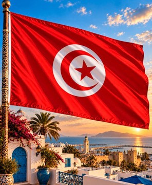 Drapeau Tunisie