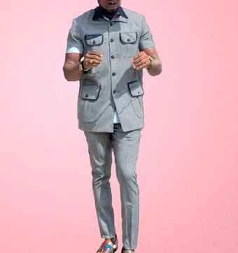 SAFARI SUIT MEN SAFARI SUIT TWO PIECE SUIT