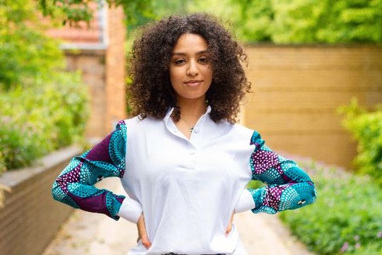 "Sawa" silk shirt