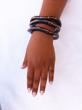 Wooden bracelet set | African bracelets