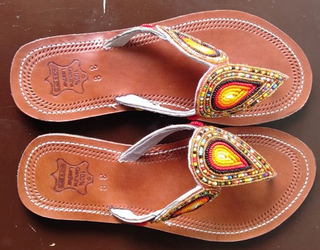 Maasai sandals, African sandals,
