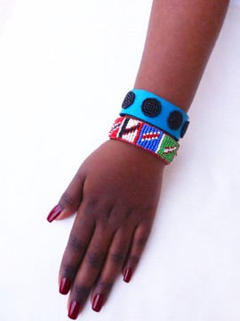 Ensemble de bracelets en bois | Bracelets africains