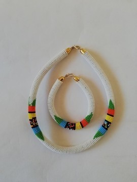 Collier de perles africaines, collier de perles zoulou, collier tribal, collier Boho, bijoux pour femmes
