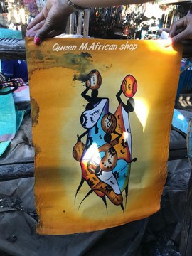 Peinture Africaine Art / Peinture Murale / Batick / Cire