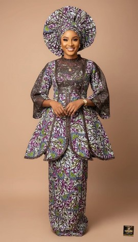 Hawau Blouse and Skirt Set
