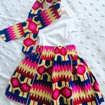 baby skirt and headband