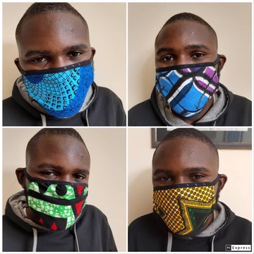 10PCS Cotton Face Mask, Breatheable Cotton Face mask, Handmade Protective Face Mask