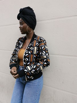 Bogolan bomber jackets