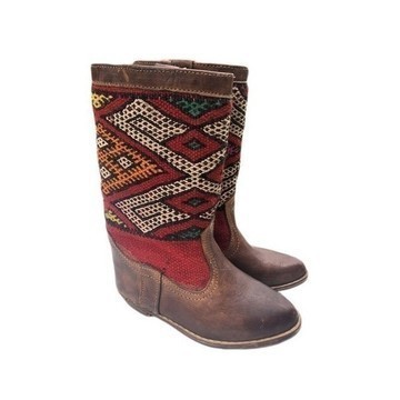 Grande Vente! Bottes en cuir véritable artisanale fait main par des artisans du Maroc