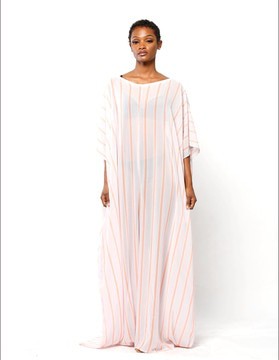 Multicolor Oversized Striped Palazzo Jumpsuit