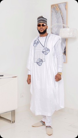 Grand boubou 3 pièces africain