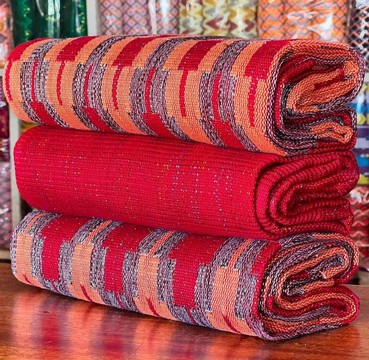 African kente/ Ashanti Bonwire Kente -Hand woven