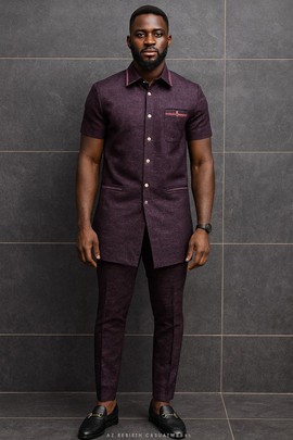 Two pieces safari  shirt and pant